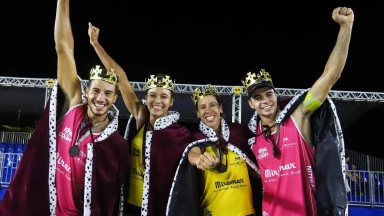 Brasilianisches Männerteam gewinnt vor heimischem Publikum King of the Court Rio