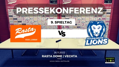 PK: RASTA Vechta - PS Karlsruhe LIONS 102:86 (26.11.22)