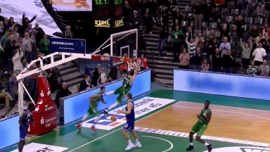 ProA: Was ist hier los? Trier mit einem krassen AlleyOop-Anspiel