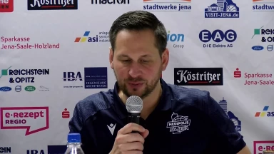 Pressekonferenz vom 03.12.2022: Medipolis SC Jena vs. Phoenix Hagen