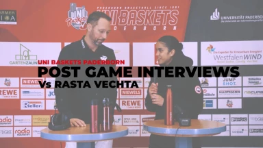 Pressekonferenz: Uni Baskets Paderborn vs. Rasta Vechta