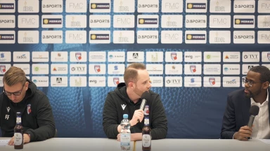 PRESSEKONFERENZ | ART Giants Düsseldorf vs. Artland Dragons (77:84) | 2022/23