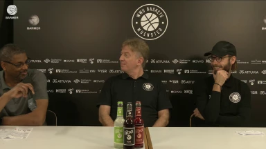 Pressekonferenz: WWU Baskets Münster vs. Eisbären Bremerhaven