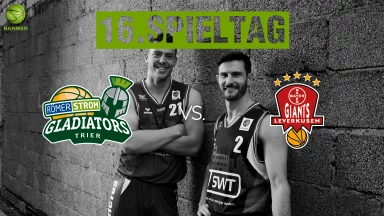 ProA: RÖMERSTROM Gladiators Trier vs. Bayer Giants Leverkusen