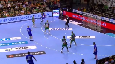 DHB-Pokal: Noah Beyer mit feinem Heber gegen den amtierenden Deutschen Meister!
