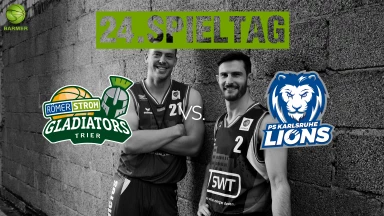 ProA: RÖMERSTROM Gladiators Trier vs. PS Karlsruhe LIONS