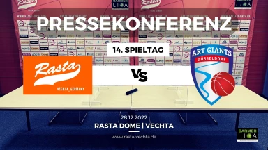PK: RASTA Vechta - ART Giants Düsseldorf 113:99 (28.12.22)
