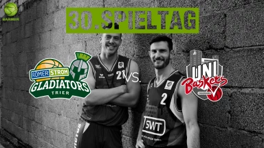 ProA: RÖMERSTROM Gladiators Trier vs. Uni Baskets Paderborn