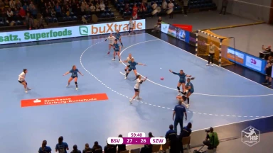 HBF: Packende Schlussphase zwischen Buxtehude und Sachsen Zwickau