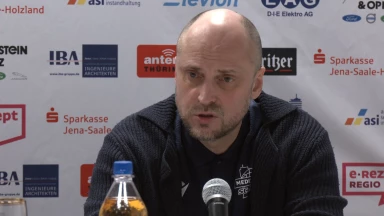 Pressekonferenz vom 04.01.2023: Medipolis SC Jena vs. PS Karlsruhe Lions