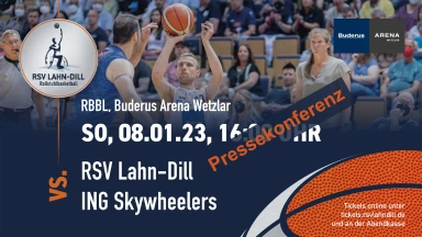 RSV Lahn-Dill VS ING Skywheelers Pressekonferenz