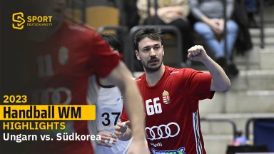Ungarn früh auf der Siegerstraße gegen Südkorea | Highlights