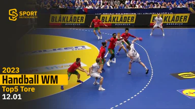 Mit Wucht rein ins Glück! Die Top 5 Tore der Handball-WM 2023 am 12.01.