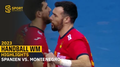 Spanien setzt sich gegen stark kämpfende Montenegriner durch | Highlights mit Live-Kommentar