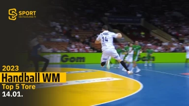 Starke Würfe! Die TOP 5 Tore der Handball WM am 14.01.