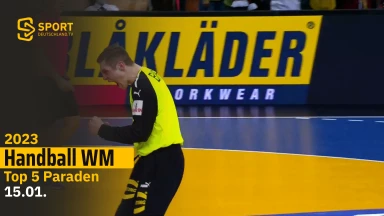 Starke Paraden! Die Top5 Paraden der WM 2023 vom 15.01