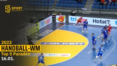 Mit den Fingerspitzen! Die Top 5 Paraden der WM 2023 vom 16.01.