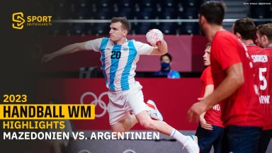 Argentinien zieht durch Sieg gegen Nordmazedonien in die Hauptrunde ein | Highlights