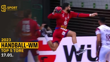 Winkel-Wahnsinn! Die Top 5 Tore der Handball-WM vom 17.01
