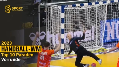 Wenn sie stehen, dann stehen sie! Die Top 10 Paraden der Vorrunde Handball-WM
