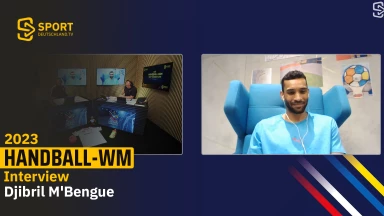 Djibril M'Bengue nach dem fulminanten Hauptrundenauftakt der Deutschen