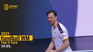 Von Dreher bis Kempa! Die Top 5 Tore der Handball-WM 2023 am 19.01.