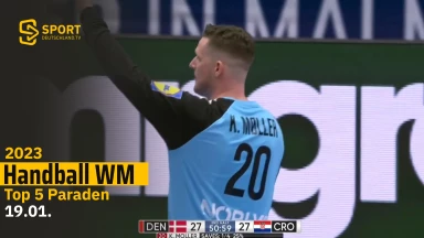 Da kommt niemand vorbei! Die Top 5 Paraden der Handball-WM 2023 am 19.01.