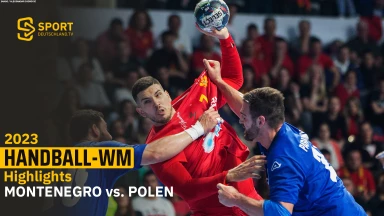 In der Hauptrunde kann Montenegro nichts gegen Polen ausrichten | Highlights