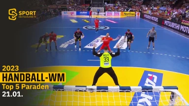 Bärenstark gestoppt! Die Top 5 Paraden der Handball-WM 2023 am 21.01.