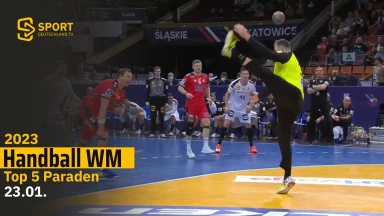 Weltklasse zwischen den Pfosten! Die Top 5 Paraden der Handball-WM am 23.01.
