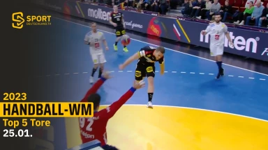 Fackeln soweit das Auge reicht! Die Top 5 Tore der Handball-WM am 25.01.