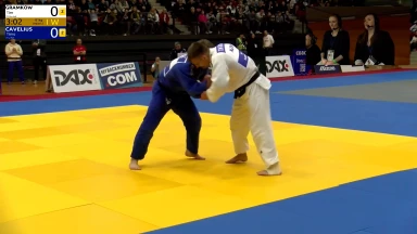 Deutsche Judo Einzelmeisterschaft: Cavelius holt sich im Golden Score den Meistertitel bis 81Kg
