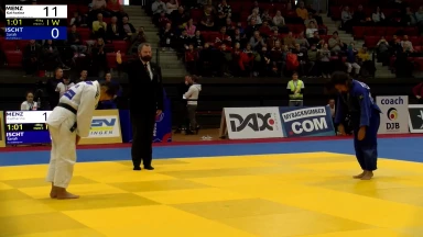 Deutsche Judo Einzelmeisterschaft: Menz holt sich den Titel bis 48Kg