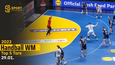 Eines Finaltags würdig! Die Top 5 Tore der Handball-WM am 29.01.2023