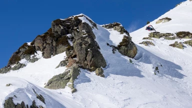 Valentin Rainer überrascht mit seinem ersten Sieg bei Freeride World Tour
