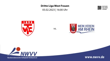 Dritte Liga West Frauen: TV Cloppenburg vs. SSF Bonn