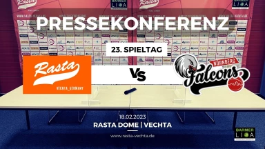 PK: RASTA Vechta - Nürnberg Falcons BC 89:80 (18.2.23)