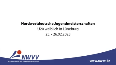 Nordwestdeutsche Jugendmeisterschaften U20 weiblich Lüneburg | Tag 2 | Feld 2