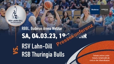 RSV Lahn-Dill VS RSB Thuringia Bulls    Pressekonferenz