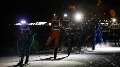 Engadin Skimarathon 2023 - Nachtlauf Highlights