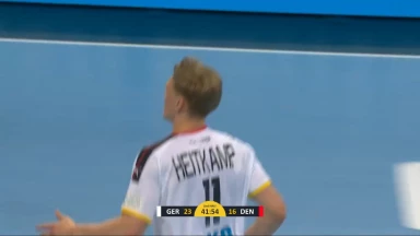 U21: Schöner Kempa von Deutschland im Spiel gegen Dänemark!
