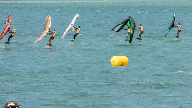 Slalom Champions beim GWA Wingfoil World Cup Neuseeland gekürt