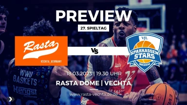 Preview: RASTA Vechta vs. VfL SparkassenStars Bochum (17.3.23)