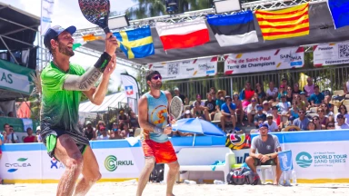 Beach Tennis Sand Series Saison startet bei extremen Temperaturen