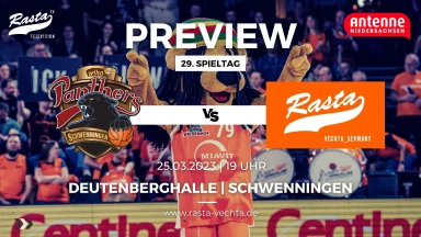Preview: wiha Panthers Schwenningen - RASTA Vechta (23.3.23)