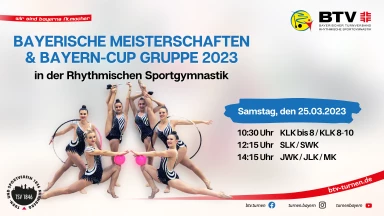 Bay. Meisterschaften & Bayern-Cup GUPPE 2023 - Rhythmische Sportgymnastik