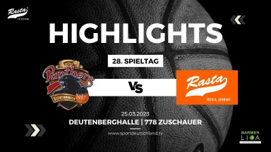Highlights: wiha Panthers Schwenningen - RASTA Vechta 69:80 (27.3.23)