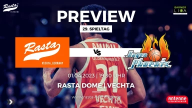 Preview: RASTA Vechta - Phoenix Hagen (30.3.23)