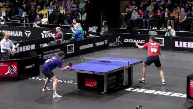DM TT: Halbfinale Herren-Einzel - Walther vs. Franziska