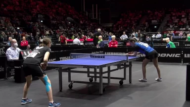 DM TT: Damen-Einzel 2. Runde - Tiefenbrunner vs. Lachenmayer